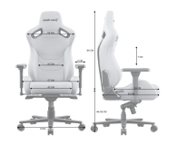 Anda Seat Kaiser 2 Pro XL Fabric Grey - 1473893 - zdjęcie 6